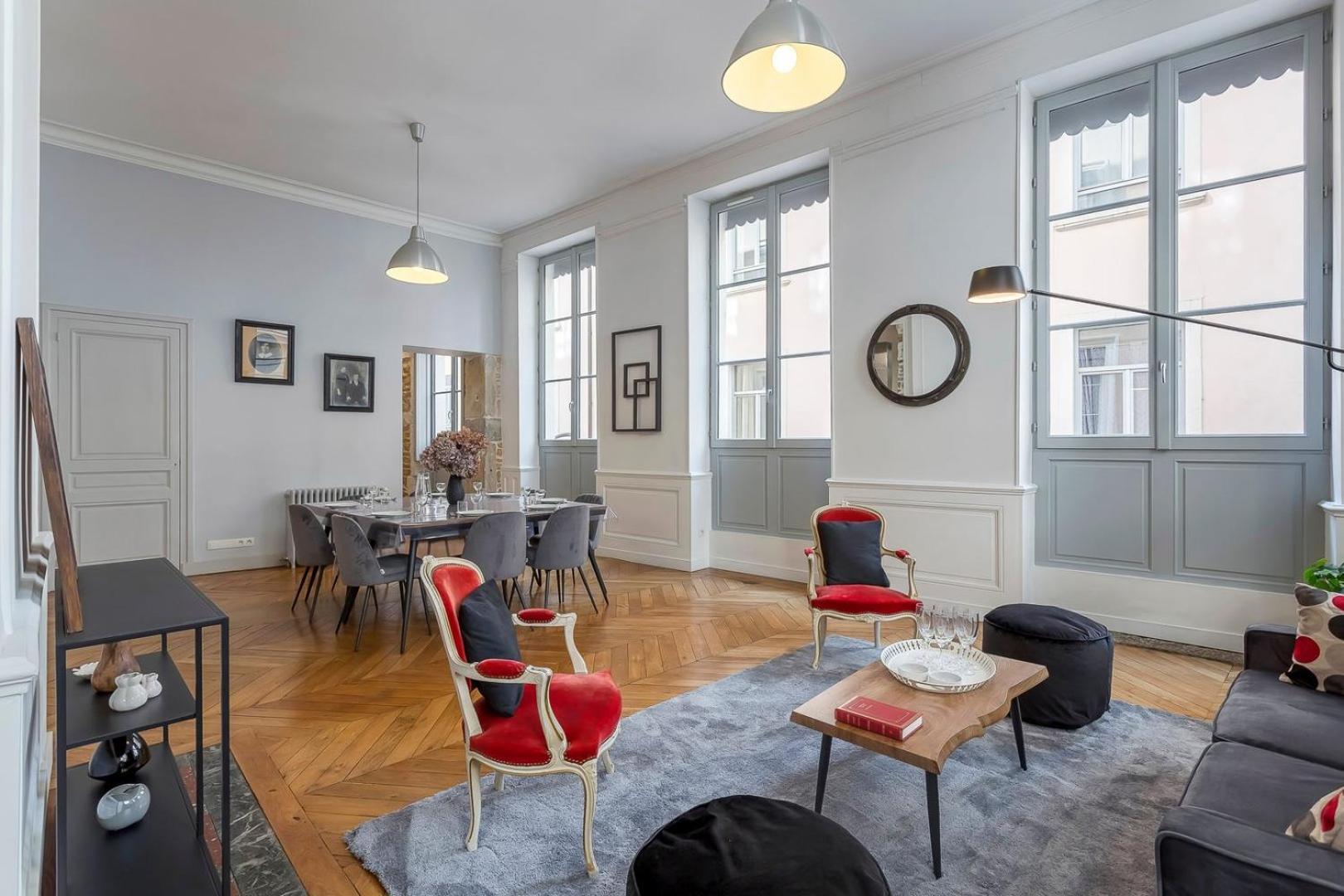Charlie-Meublee Haut De Gamme-Duplex-260M2-Lyon 1 Esterno foto